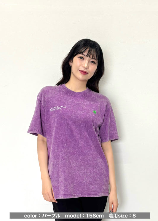 YUTORI cotton T-shirt［パープル］