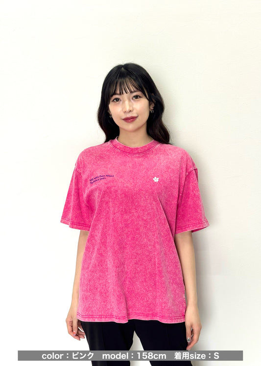 YUTORI cotton T-shirt［ピンク］